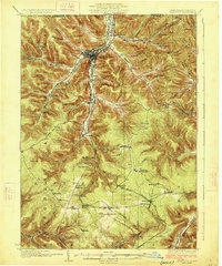 Bradford 1926 topographic map thumbnail