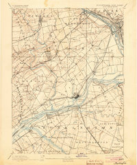 Burlington 1893 topographic map thumbnail