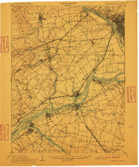 Burlington 1906 topographic map thumbnail