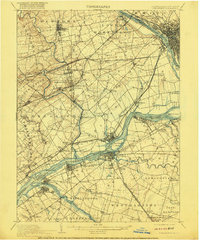 Burlington 1906 topographic map thumbnail