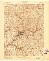 Butler 1911 topographic map thumbnail