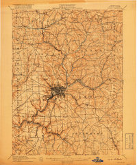 Butler 1911 topographic map thumbnail