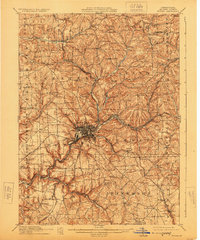 Butler 1911 topographic map thumbnail