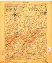 Carlisle 1904 topographic map thumbnail