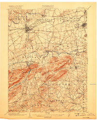 Carlisle 1904 topographic map thumbnail
