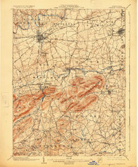Carlisle 1904 topographic map thumbnail