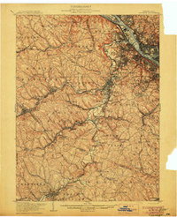 Carnegie 1906 topographic map thumbnail