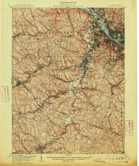 Carnegie 1906 topographic map thumbnail