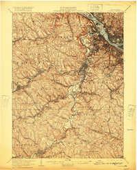 Carnegie 1906 topographic map thumbnail