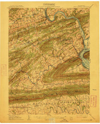 New Bloomfield 1907 topographic map thumbnail