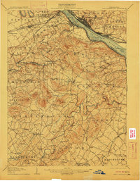 New Cumberland 1906 topographic map thumbnail