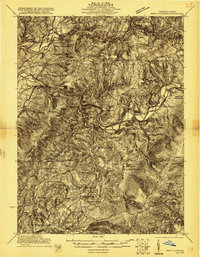 New Florence 1921 topographic map thumbnail