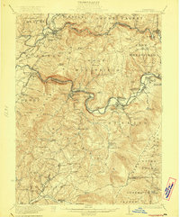 New Florence 1922 topographic map thumbnail