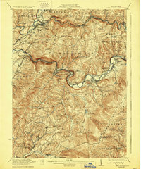 New Florence 1922 topographic map thumbnail