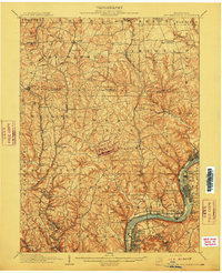 New Kensington topographic map thumbnail