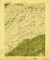 Newville 1919 topographic map thumbnail