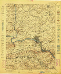 Norristown 1895 topographic map thumbnail