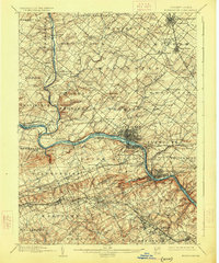 Norristown 1895 topographic map thumbnail