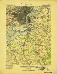 Philadelphia 1920 topographic map thumbnail