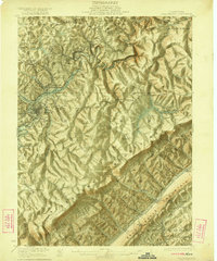 Philipsburg 1922 topographic map thumbnail