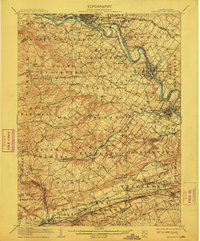 Phoenixville 1906 topographic map thumbnail