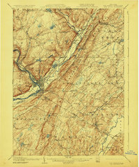 Port Jervis topographic map thumbnail