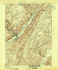 Port Jervis 1908 topographic map thumbnail