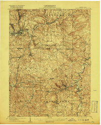 Punxsutawney 1906 topographic map thumbnail