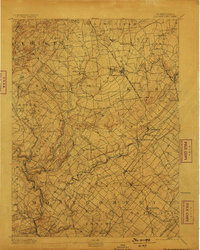 Quakertown 1894 topographic map thumbnail