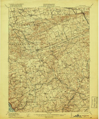 Quarryville 1912 topographic map thumbnail