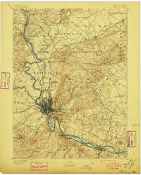 Reading 1894 topographic map thumbnail