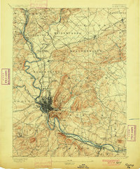 Reading 1894 topographic map thumbnail