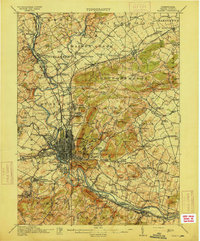 Reading 1915 topographic map thumbnail