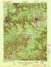 Ridgway 1944 topographic map thumbnail