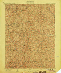 Rogersville 1905 topographic map thumbnail