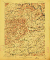 Slatington 1902 topographic map thumbnail