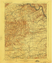 Slatington 1902 topographic map thumbnail