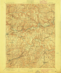 Smicksburg 1909 topographic map thumbnail