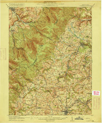 Somerset 1915 topographic map thumbnail