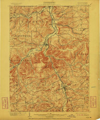 Tioga 1902 topographic map thumbnail
