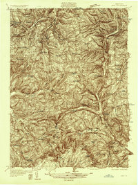 Troy 1931 topographic map thumbnail