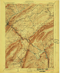 Tyrone 1923 topographic map thumbnail