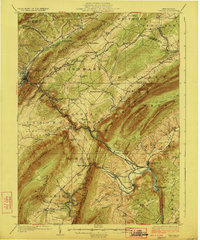 Tyrone 1923 topographic map thumbnail
