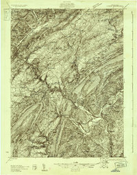 Tyrone 1929 topographic map preview