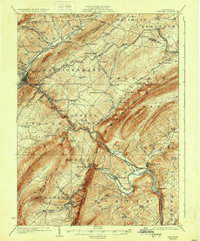 Tyrone 1923 topographic map preview