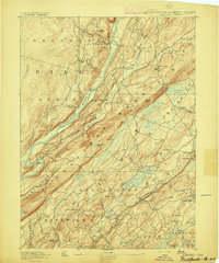 Wallpack topographic map thumbnail