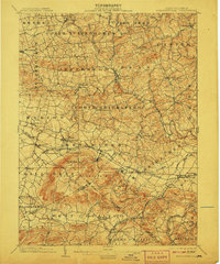 Wernersville 1902 topographic map thumbnail