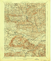 Wernersville 1902 topographic map thumbnail
