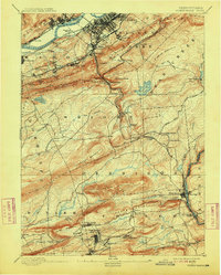Wilkes-Barre topographic map thumbnail