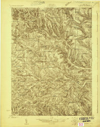 Woodhull topographic map thumbnail